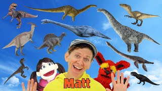 Dinosaurs Part 2 - What Do You See? Song  | Find It Version | Dream English Kids