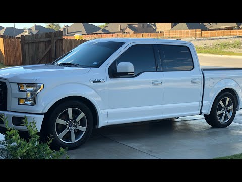 Lowered F150 gets SlamAir