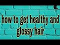 How To Get A Glossy Hair Instantly How To Get A Healthy Hair Daily In Tamil
