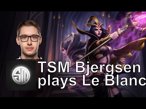 TSM Bjergsen - Le Blanc vs. Syndra - Euw LoL Challenger