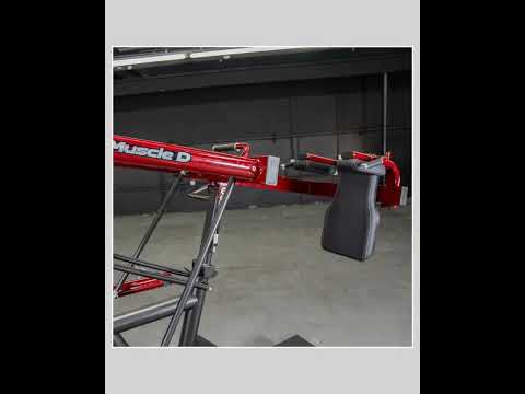 Muscle D Fitness Power Leverage V2 Pendulum Squat Machine PL-PV2-PS