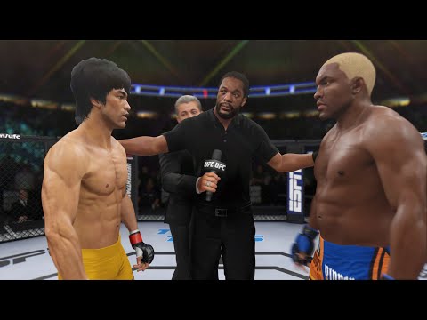 Bruce Lee vs. Kevin Randelman - EA Sports UFC 4 - Epic Fight 🔥🐲