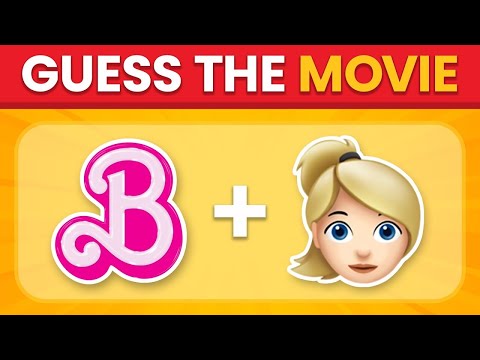 Guess the MOVIE by Emoji 🎬🍿 | Barbie, The Flash, Saw X, Oppenheimer, Meg 2, Bird Box Barcelona