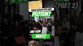 WHEN SHOULD YOU TAKE PROTIEN IN SPORTS? (and how much?)