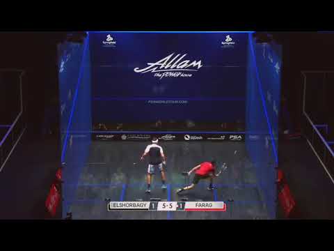 El Shorbagy vs Ali Farag Epic Point