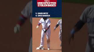 Stolen bases that came out of NOWHERE!