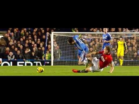 Eden Hazard vs Manchester United (Premier League-Home) 2013-2014 [19.01.2014] HD 720p