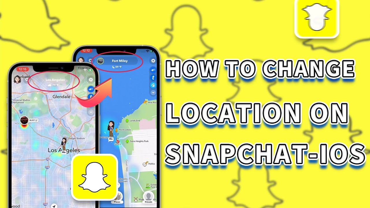 how to fake/spoof snapchat location on iOS / snap map