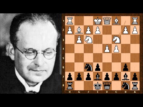 "The Immortal Zugzwang Game" || Friedrich Saemisch vs Aron Nimzowitsch || Copenhagen 1923