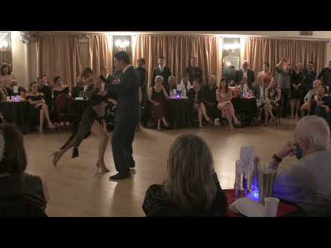 Miriam Larici and Leonardo Barrionuevo at Milonga Corazón 4/4