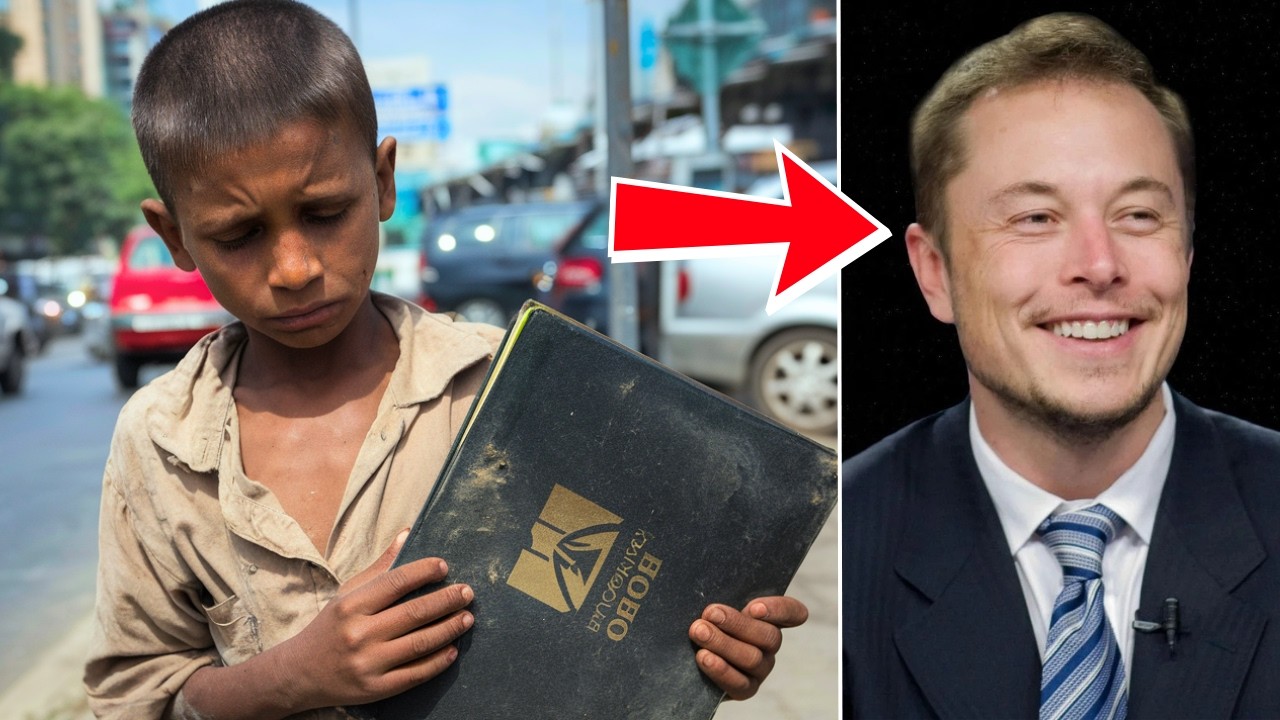 Street kid finds a folder with Elon Musk's properties... what he asked for in exchange made everyone