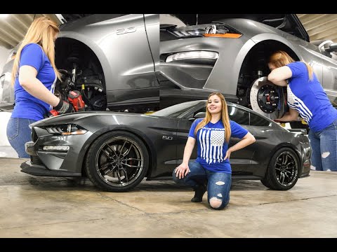 COMPLETED! SUSPENSION UPGRADED ON MY FORD MUSTANG GT!!