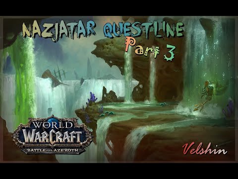 WoW BfA 8.2 Nazjatar Questline part 3
