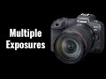 In Camera Multiple Exposure Mode - EOS R5/R6 Tip 38