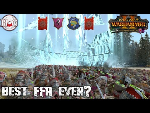BEST FFA EVER? - Total War Warhammer 2 - Online Battle 467