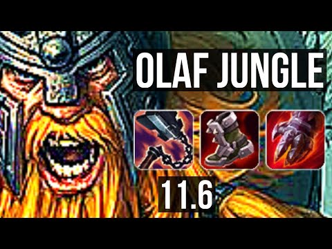 OLAF vs UDYR (JUNGLE) | 69% winrate, Legendary, 16/2/0, Rank 10 Olaf | TR Grandmaster | v11.6