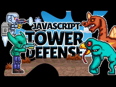 JavaScript Game Tutorial 2D Tower Defense PART 2