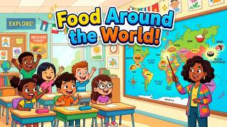 Learn English with  podcasts Let's Talk About Food Culture Around the World