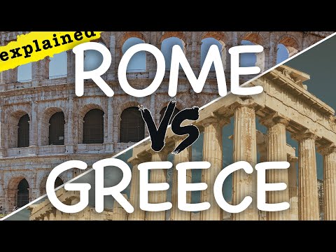 Roman Religion Vs Greek Religion