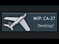 Work In Progress CA 27 Jet Fighter