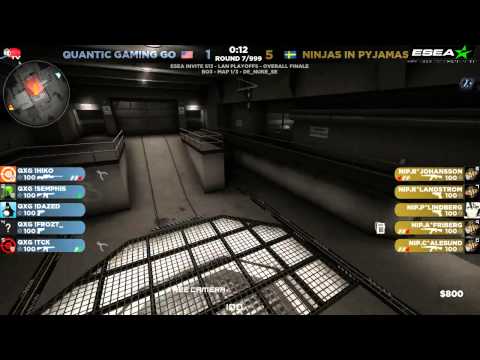 ESEA S13 LAN Playoffs - NiP vs. Quantic de_nuke_se Teil 1/2