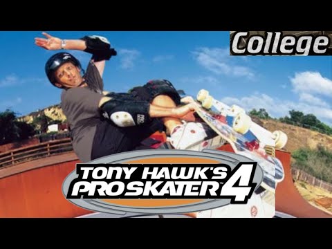 Tony Hawk's Pro Skater 4 - Gameplay Walkthrough - Part 1 - COLLEGE