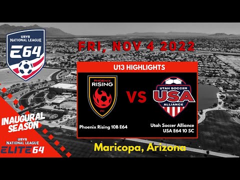 U13 Elite 64- Phoenix Rising E64 vs USA E64 10B┃Nov 4 2022┃Highlights