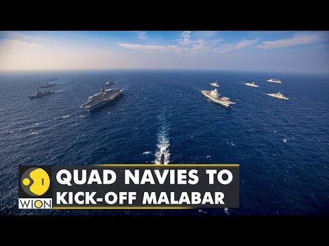 Bay of Bengal to witness high power manoeuvres | QUAD Nations | Naval War Games | WION English News