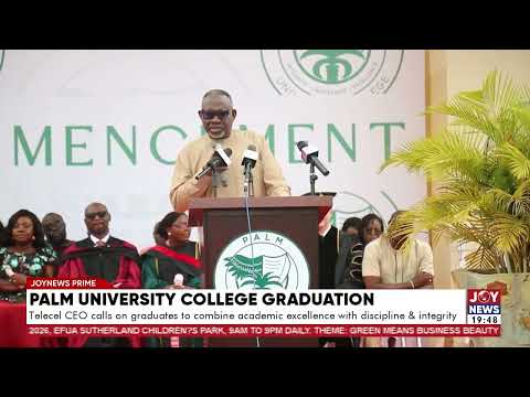 Telecel CEO calls on graduates to combine academic excellence with discipline and integrity.