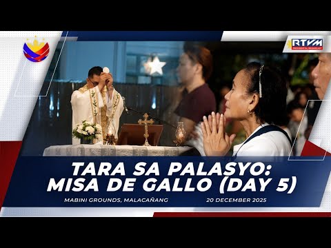 Tara sa Palasyo: Misa de Gallo (Day 5)