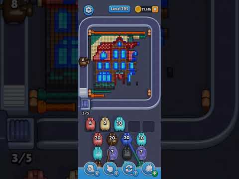 Pixel Flow Level 795 Walkthrough