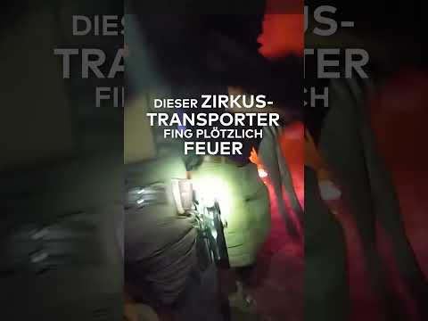 USA: "Helfer im Krankenhaus" Feuerdrama mit Zirkustieren auf der Autobahn! WELT | #shorts
