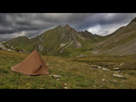 8 Tage in den Alpen von Österreich – Solo Wandern & Draußen Schlafen | Hiking & Wild Camping | Biwak