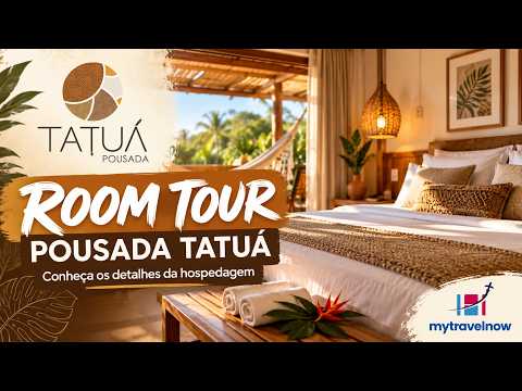 ROOM TOUR na Pousada Tatuá | Conheça nosso quarto e cada detalhe da hospedagem