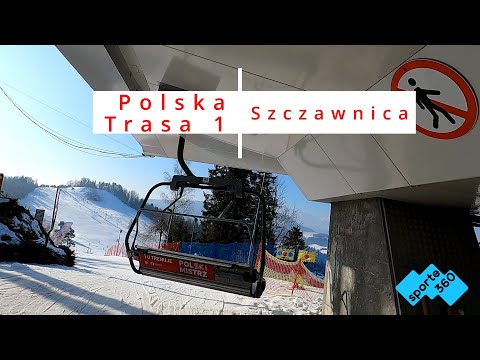 147 Szczawnica - Zjazd z Palenicy - Trasa 1