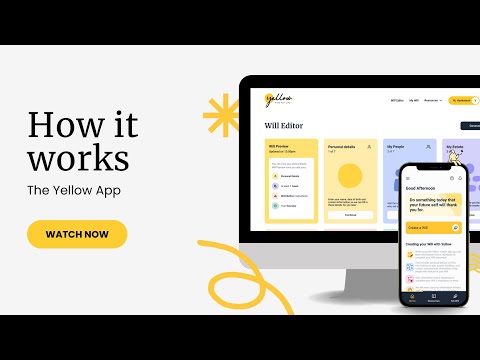 Yellow, Will-making made easy