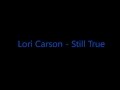 Lori Carson - Still True