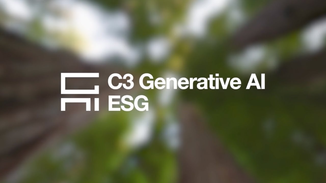 C3 Generative AI Use Case: ESG