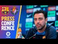 ? LIVESTREAM: XAVI PRESS CONFERENCE (BARÇA - VALLADOLID)