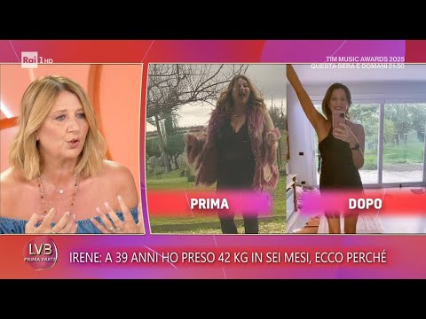 Irene Vella: "Ho perso 42 kg in sei mesi, vi spiego il perché" - La volta buona 12/09/2025