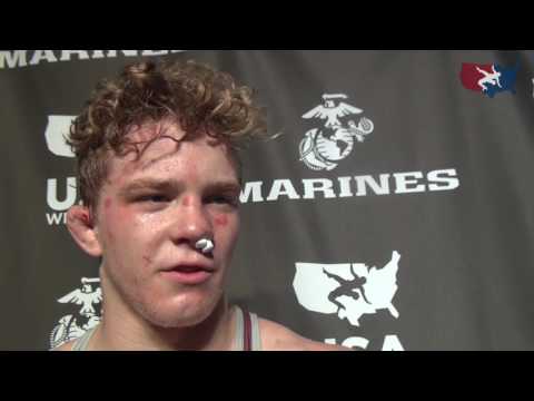 Will Lewan (IL), 2017 Junior Freestyle Nationals champion at 152 lbs.