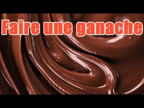 Recette de ganache au chocolat