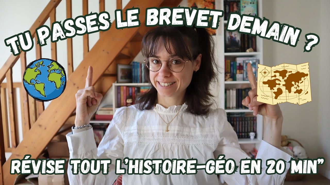 “Tu passes le brevet demain ? Révise TOUT l’Histoire-Géo en 20 min”
