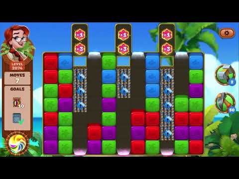 Lost Island Blast Adventure Level 2074 NO BOOSTERS - A S GAMING ✔️