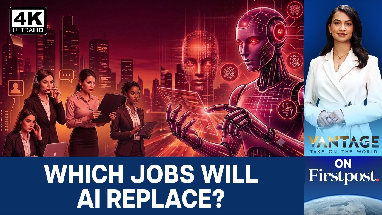 The Employment Roles That Will be Most Impacted by AI | Vantage on Firstpost | 4K