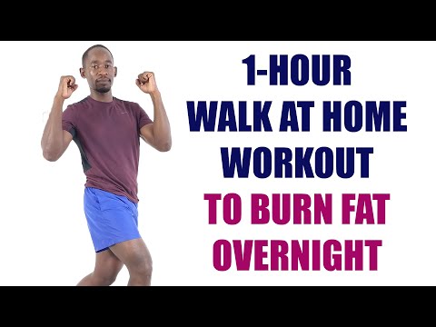10000 Steps INTENSE Walk at Home Cardio Workout Melt 700 Calories