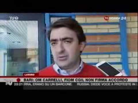 Vertenza azienda Om Carrelli - La posizione del sindacato. Servizio di TG Norba 24