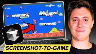 I Build a full game with AI using only a SCREENSHOT (Cursor, no code)