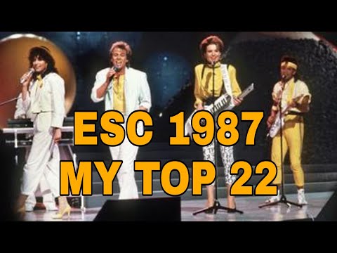 Eurovision 1987 - My Top 22