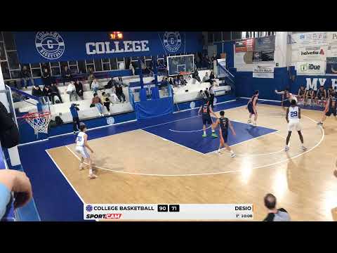 U19 ecc. College basketball vs Desio- 19/02/2024
